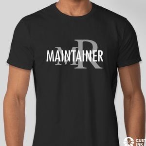 Mens T shirt. Monogram. 100% cotton. Regular fit.